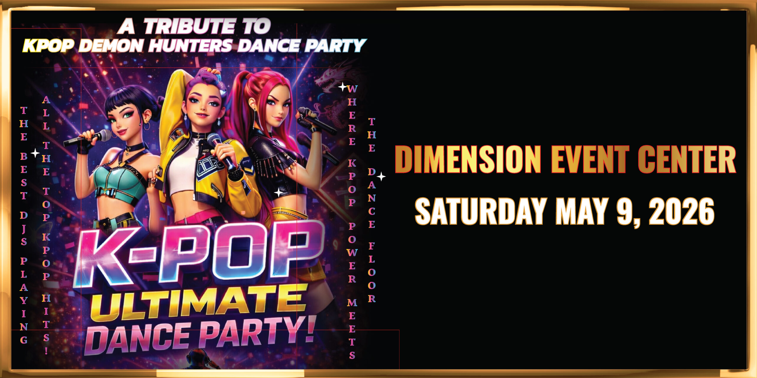 K-POP Ultimate Dance Party (A TRIBUTE TO KPOP DEMON HUNTERS DANCE PARTY)